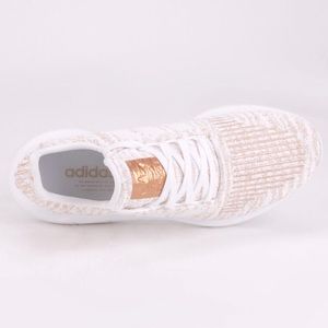 Rose Gold Adidas Shoes 